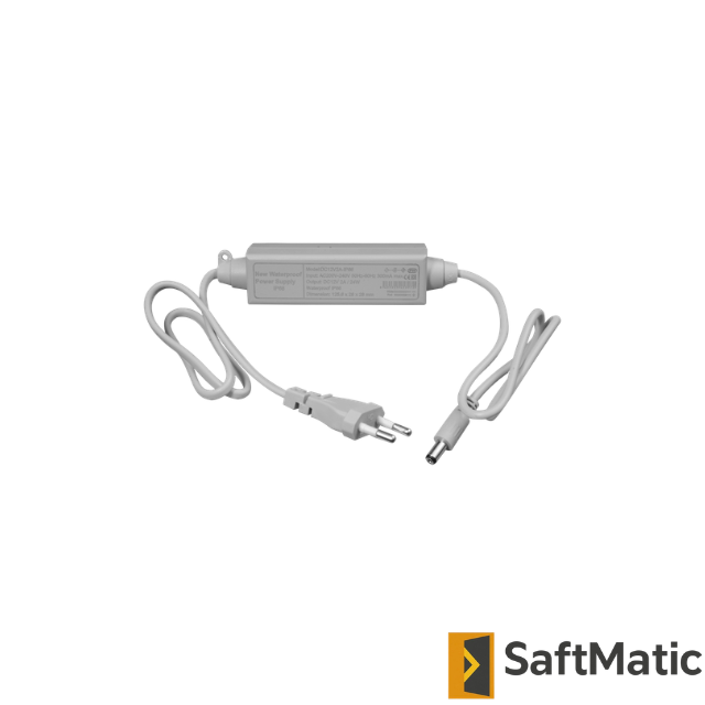 FONTE DE ALIMENTAÇÃO 12VDC 2A ESTANQUE - SAFTMATIC